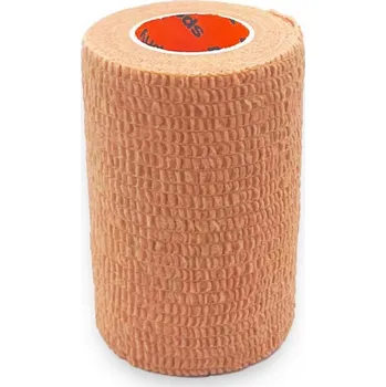 Zdravotnický materiál Spophy Cohesive Bandage 7,5 cm x 4,5 m biodegradabilní samodržící bandáž béžová
