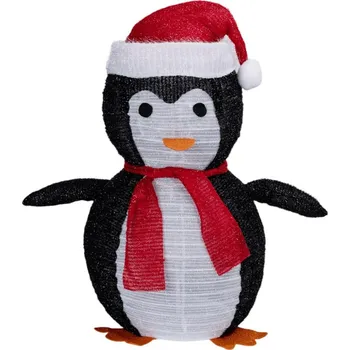 Venkovní osvětlení Aigostar - LED Venkovní vánoční dekorace 50xLED/3xAA IP44 tučňák