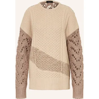 Dámský svetr Fabiana Filippi Dámský Svetr, světle hnědá / tmavě hnědá, 36