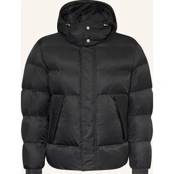 Pánská móda Boss Pánská Prošívaná Bunda Corbinian S Odnímatelnou Kapucí,...