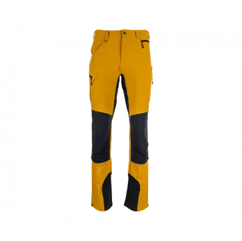 Pánské oblečení Outdoorové kalhoty Fobos okrově/šedé, 56