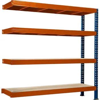 regál Přístavek k regálu Trestles RNC 2000x2400x800, nosnost 3200 kg, 4 police