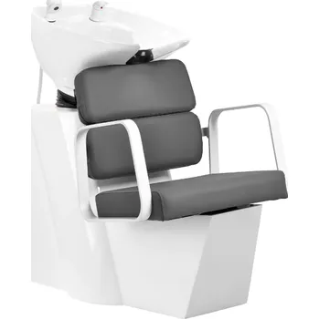 Kadeřnické křeslo Kadeřnický mycí box Gabbiano Porto 4 Barva: Šedá