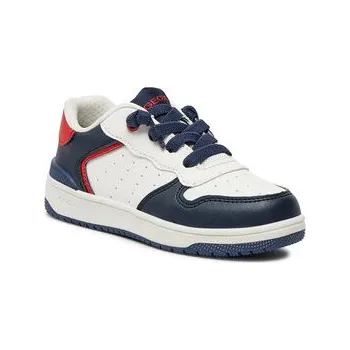 Dětská móda Sneakersy Geox J Washiba Boy J45LQB 05411 C0899 S Bílá 28