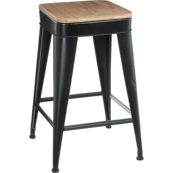 Barová židle Atmosphera Stolička - čtyřnohá, kovová, barová stolička