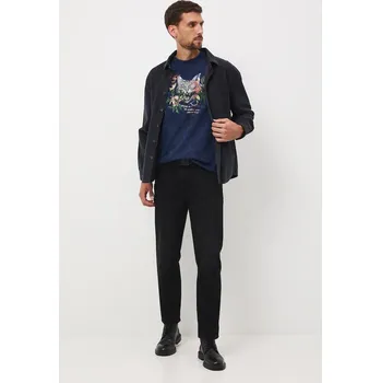 Pánské tričko Bavlněné tričko Medicine pánské, tmavomodrá barva, s potiskem RW25-TSM908 59X, vel. S