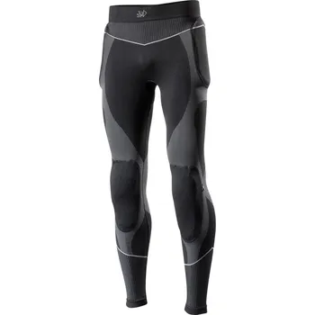 Motocyklový chránič kolene a holeně SIXS PRM PNX chráničové spodky Černá M/L