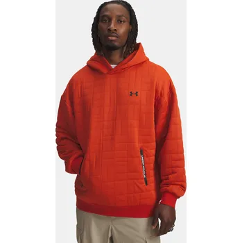 Pánská mikina Pánská mikina Under Armour UA Unstoppable Flc Txtr H 6003867-842 Oranžová LG
