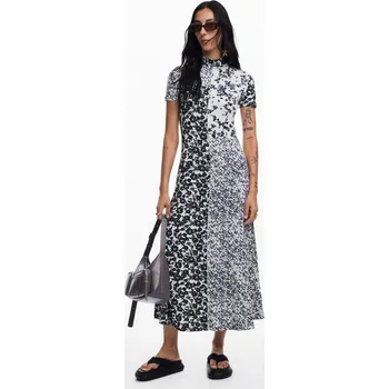 Dámské šaty šaty Desigual Patchsi crudo velikost XS