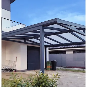 Přístřešek na auto Bohemit Panteon 3,0 x 5,0 m hnědá / bronz (16 mm) PNABP3050HB | sleva 10% | cena za ks