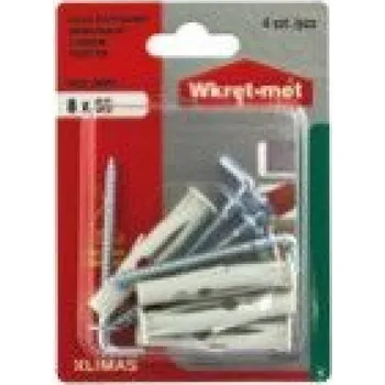 Hmoždinka Klimas Wkręt-met HM. UNIV. ROZPĚRNÁ S HÁKEM 6X48 BLISTR | sleva 19% | cena za ks