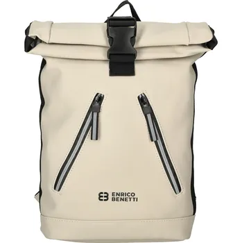 Městský batoh Unisex rolovací batoh Enrico Benetti Bandeo - krémový