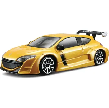 autíčko Bburago Renault Mégane 1:43 žlutá metalíza
