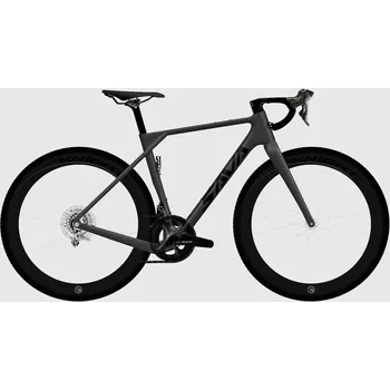 Jízdní kolo Sava Grus 8.0 Carbon Gravel Grey GRX815 Di2 2026 velikost rámu: M