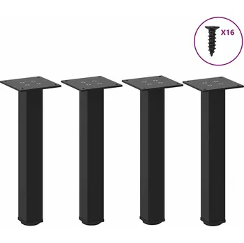 Stolová podnož vidaXL Nohy konferenčního stolku 4012448 30-32 cm 4 ks černé