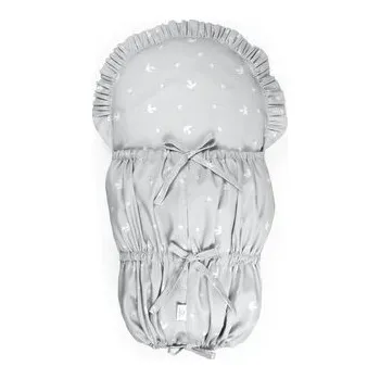 Dětský pokoj Perinka zimná - svetlosivé vtáčiky