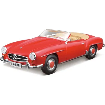 autíčko Maisto Mercedes-Benz 190SL 1955 1:18 červená