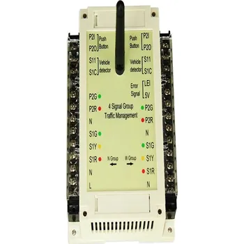Řídící jednotka TM-4A řídicí jednotka semaforů – 12kanálový dopravní kontrolér s Wi-Fi