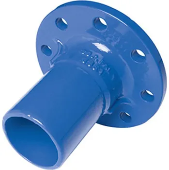 kanalizace PAM přírubová tvarovka s hladkým koncem BLUTOP DN/OD 75 mm DN 65 mm 16 bar | cena za ks