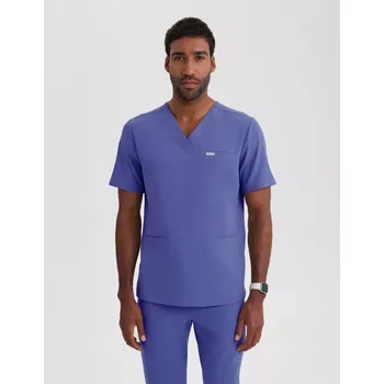 Zdravotnický oděv Lékařská Mikina Birbal - DENIM BLUE 0