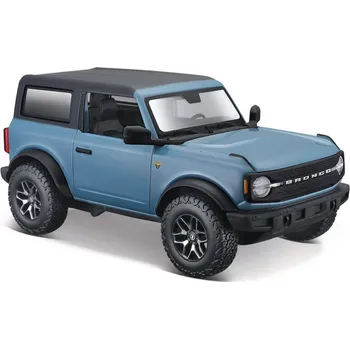 autíčko Maisto Ford Bronco 2021 1:24 modrá