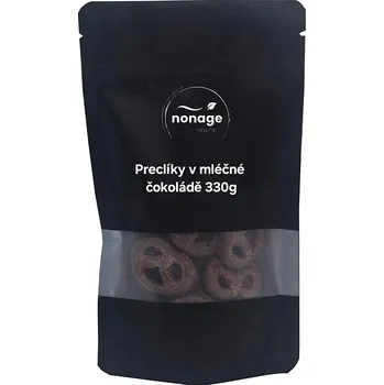 Čokoláda NONAGE Preclíky v mléčné čokoládě 330 g