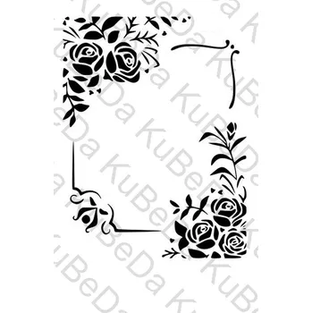 Šablona plastová pro kreativní tvoření - A3 - D20