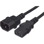 PREMIUMCORD - prodlužovací kabel 230V k počítači, IEC 320 C13 - C14, 5m - kps5