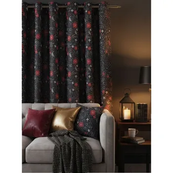 Pokrývka hlavy Sinsay - Závěs s květinovým vzorem - černá - 043HJ-99X - 043HJ-99X-ONE