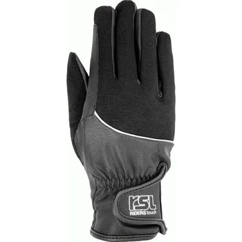 Vybavení pro jezdce RSL Rukavice jezdecké Canada RSL, zimní, black/black XL