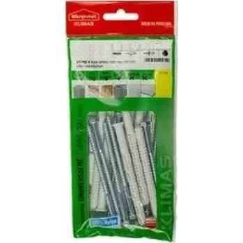 Hmoždinka Klimas Wkręt-met HM. RÁM. SE ŠROUBEM 6HR 8X100 SÁČEK | sleva 19% | cena za ks