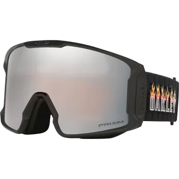 Lyžařské brýle OAKLEY Line Miner L Rene Rinnekangas Signature w/Prizm Snow Black Iridium Šedá Velký rám