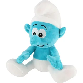 plyšák Postavičky ze světa Šmoulů - šmoula Silák 30cm