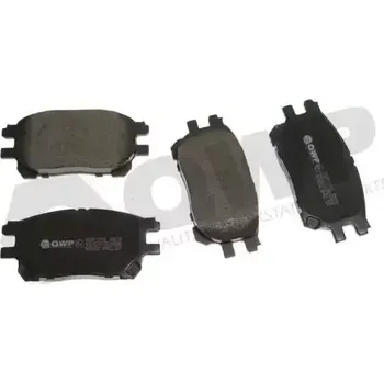 Brzdová destička QWP Sada brzdových destiček QWP WBP1315