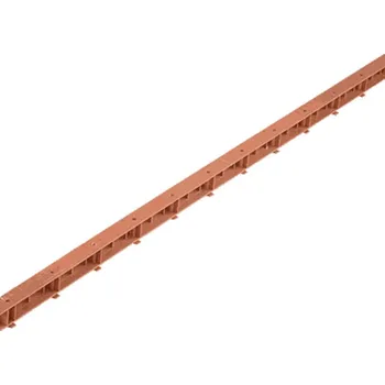 Větrací mřížka Scobax Ventilační mřížka 100 cm RAL 8017 hnědá | cena za ks