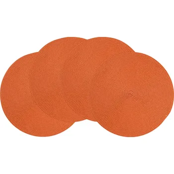 prostírání Altom Prostírání Straw terakota, pr. 38 cm, sada 4 ks