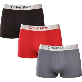 Pánské spodní prádlo 3PACK pánské boxerky Calvin Klein vícebarevné (NB4269-0GU) XL NB4269-0GU Možnost vrácení zboží ZDARMA do 120 dnů!