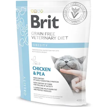 Krmivo pro kočku Brit Veterinary Diets Cat Obesity Chicken/Pea