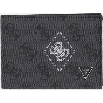 Peněženka Kožená peněženka Guess MILANO SMMACT.LEA27 černá 99X, vel. ONE SIZE