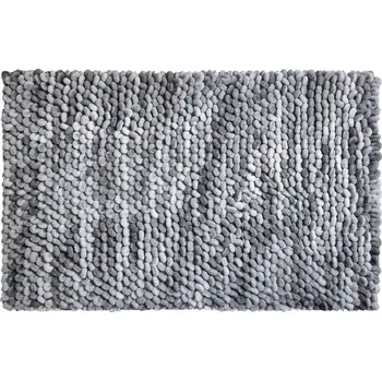 Koupelnová předložka LineaDue PUNTO - Koupelnová předložka světle šedá Rozměr: 60x100 cm