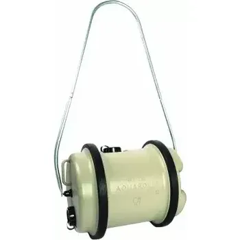 Přenosný barel na vodu Aquaroll, 40 l, béžový