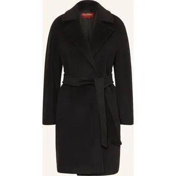 Max Mara Studio Dámský Vlněný Kabát Scire, černá, 40