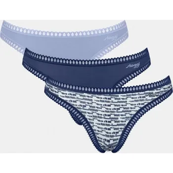 Kalhotky Kalhotky sloggi GO Crush String C3P šedá kombinace M