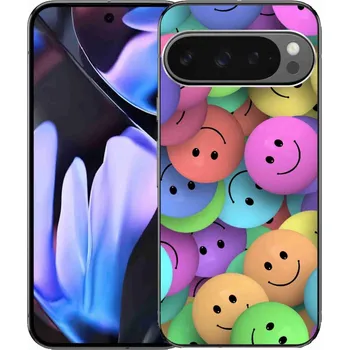 Pouzdro na mobilní telefon Gelový kryt mmCase na Google Pixel 9 Pro XL - barevní smajlíci