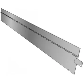 Scobax Obrubníková lišta stříbrná 150 cm 16,5 cm | sleva 19% | cena za ks