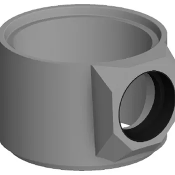 Kanalizační potrubí Kasi DN 450 (s vývodem) 350 mm, DN 150 | cena za ks