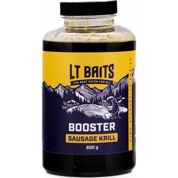 Návnadová surovina Booster LT Baits SSK Sausage Krill 600g