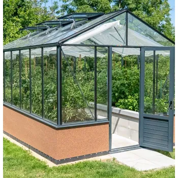 Pergola Euro-Serre Maxi On-wall 4,6 m x 2,4 m EMWALL236X457M83CM | sleva 19% | cena za ks