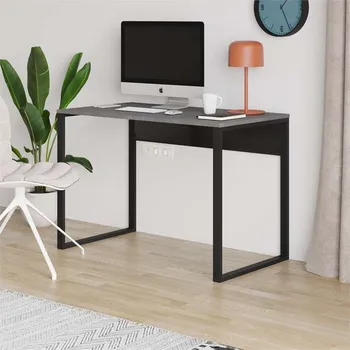 Psací stůl Psací stůl Houseland Inna retro šedý/vintage černý