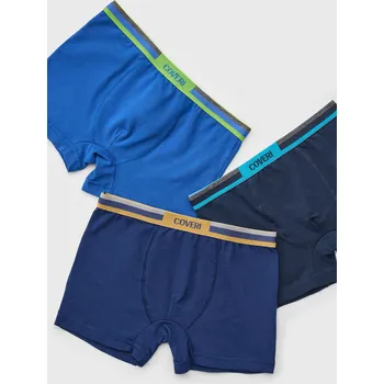 3PACK Chlapecké boxerky Royal Blu